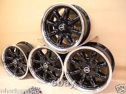 Escort Capri Cortina Ford 7x15 Deep Dish Alloy Wheel Set Jbw Minilight Style