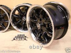 Escort Capri Cortina Ford 7x15 Deep Dish Alloy Wheel Set Jbw Minilight Style