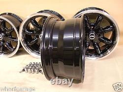 Escort Capri Cortina Ford 7x15 Deep Dish Alloy Wheel Set Jbw Minilight Style