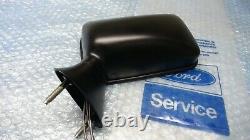 Escort Cortina Capri Genuine Ford Nos Black L/h Remote Controlled Mirror Assy