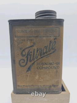 Filtrate Running In Compound Tin Empty Advertising