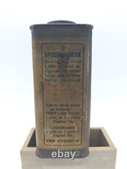 Filtrate Running In Compound Tin Empty Advertising