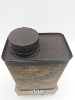 Filtrate Running In Compound Tin Empty Advertising