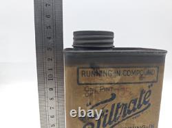 Filtrate Running In Compound Tin Empty Advertising