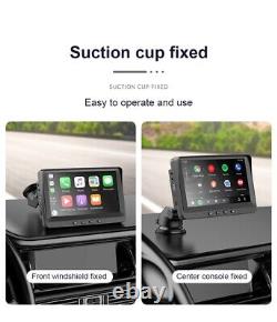 For Android Carplay Touch Screen Car Radio Bluetooth Monitor Auto Player WiFi FM