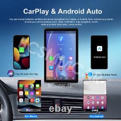 For Apple CarPlay Car Radio Stereo Touch Screen Android Auto Adjustable Screen