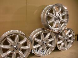 Ford Capri Cortina Escort 5.5x15 Dish Alloy Wheel Set Jbw Minilight Style 15x5.5