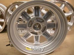 Ford Capri Cortina Escort 5.5x15 Dish Alloy Wheel Set Jbw Minilight Style 15x5.5