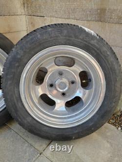 Ford (Capri Cortina Escort) Chrome Slot Wheels