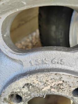 Ford (Capri Cortina Escort) Chrome Slot Wheels