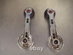 Ford Capri, Escort, Cortina, Fiesta, Granada Chromed Interior Door Winder's 1980's