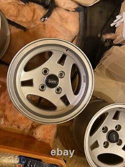 Ford Capri Escort MK1 MK2 RS Cortina ATS Three Spoke Alloy Wheels