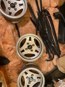 Ford Capri Escort MK1 MK2 RS Cortina ATS Three Spoke Alloy Wheels