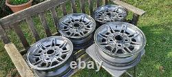 Ford Capri Ghia Cortina Escort Rims 13 original genuine x 4 SIlver Reflective