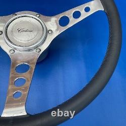 Ford Cortina 1600E, Lotus, GT steering wheel Factory Wheel Mk 1 Escort Long Boss