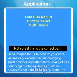 Ford Cortina Escort Rs2000 2.0 Ohc Pinto New Uprated Light Weight Starter Motor