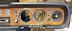 Ford Cortina MK2 1600E Dashboard Complete. Including Rear Metal Panels
