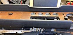 Ford Cortina MK2 1600E Dashboard Complete. Including Rear Metal Panels