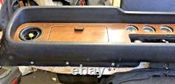 Ford Cortina MK2 1600E Dashboard Complete. Including Rear Metal Panels