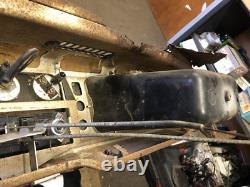 Ford Cortina MK2 1600E Dashboard Complete. Including Rear Metal Panels