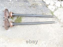Ford Cortina MK2 Pair of Rear ENGLISH Axle Half Shafts Halfshafts Road Kit Car