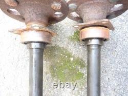 Ford Cortina MK2 Pair of Rear ENGLISH Axle Half Shafts Halfshafts Road Kit Car