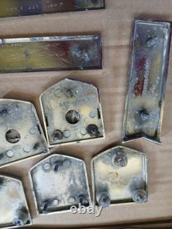 Ford Cortina Mk1 MK2 GT 1600 Job lot of Badges x 9 All Original Ford