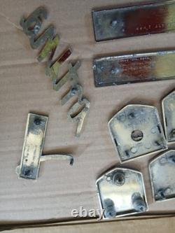 Ford Cortina Mk1 MK2 GT 1600 Job lot of Badges x 9 All Original Ford