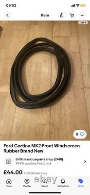 Ford Cortina Mk2 1600e Full Rubber Kit Includes Everything In Description