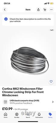 Ford Cortina Mk2 1600e Full Rubber Kit Includes Everything In Description