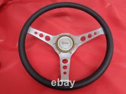 Ford Cortina Mk2 1600e/Lotus Original Steering Wheel New Leather S1 Small Boss