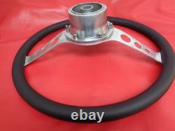 Ford Cortina Mk2 1600e/Lotus Original Steering Wheel New Leather S1 Small Boss
