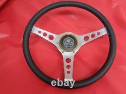 Ford Cortina Mk2 1600e/Lotus Original Steering Wheel New Leather S1 Small Boss