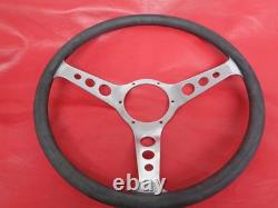 Ford Cortina Mk2 1600e/Lotus Original Steering Wheel New Leather S1 Small Boss