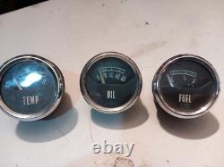 Ford Cortina Mk2 Pressure Gauges Set of 3