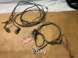 Ford Cortina Mk2 Saloon Pair Rear Light Lamp Wiring Harness Looms + Bulb Holders