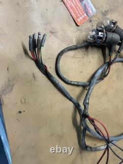 Ford Cortina Mk2 Saloon Pair Rear Light Lamp Wiring Harness Looms + Bulb Holders