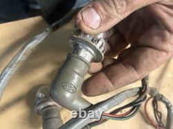 Ford Cortina Mk2 Saloon Pair Rear Light Lamp Wiring Harness Looms + Bulb Holders