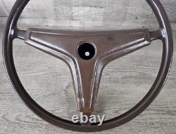 Ford Cortina Mk2 Sterring Wheel In Brown Brand New Stock Genuine Ford Part