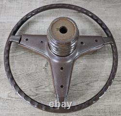 Ford Cortina Mk2 Sterring Wheel In Brown Brand New Stock Genuine Ford Part