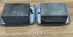 Ford Cortina mk2 Chrome Silver X2 In Good Working Order Rear Items