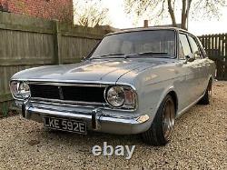 Ford Cortina mk2 series one, resto mod, all original body, nice patina