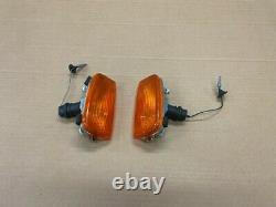 Ford Cortina mk4 Front Indicators pair New Genuine Ford parts N. O. S