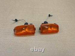 Ford Cortina mk4 Front Indicators pair New Genuine Ford parts N. O. S