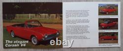 Ford Crayford Corsair V4 Brochure c. 1969 Cortina Mk 2