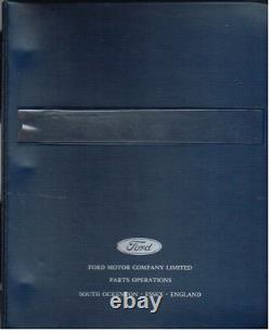 Ford Escort Capri Cortina 1.1 1.3 1.6 2.0 Eng & G. Box'70factory Parts Catalogue