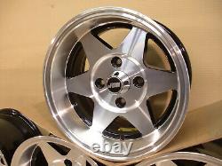 Ford Escort Capri Cortina 7x13 13x7 Starmag 2 Alloy Wheel Set Jbw Starmags