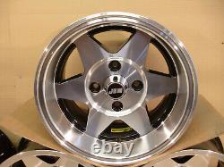 Ford Escort Capri Cortina 7x13 13x7 Starmag 2 Alloy Wheel Set Jbw Starmags