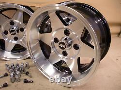 Ford Escort Capri Cortina 7x13 13x7 Starmag 2 Alloy Wheel Set Jbw Starmags