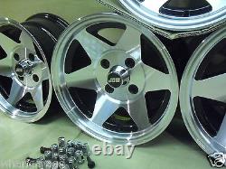 Ford Escort Capri Cortina 7x13 13x7 Starmag Alloy Wheel Set Jbw Starmags